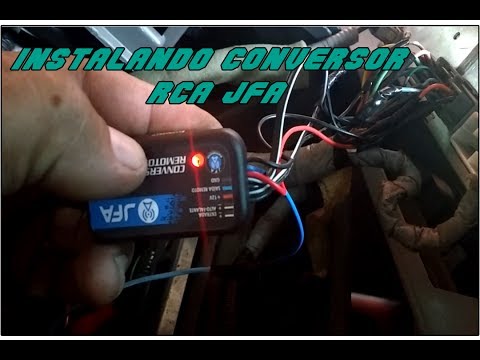 como instalar conversor
