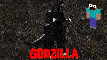 Footage of Godzilla never seen before!!! - minecraft 1.7.10