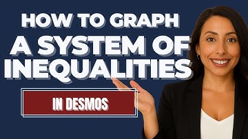How to Graph a System of Inequalities with Desmos Graphing Calculator