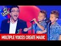 The voice global  magical voices in the blind auditions