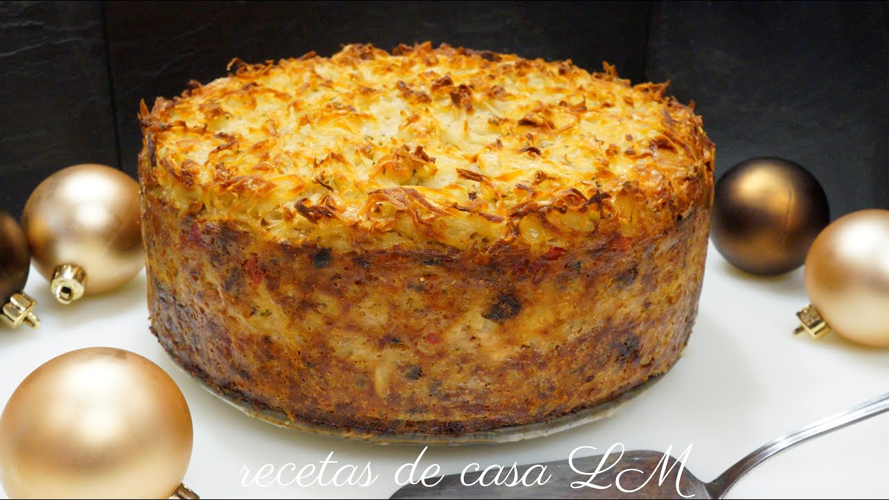 PASTEL DE CARNE PARA NAVIDAD Y FIN DE AÑO TE SORPRENDERÁ CHICKEN CAKE