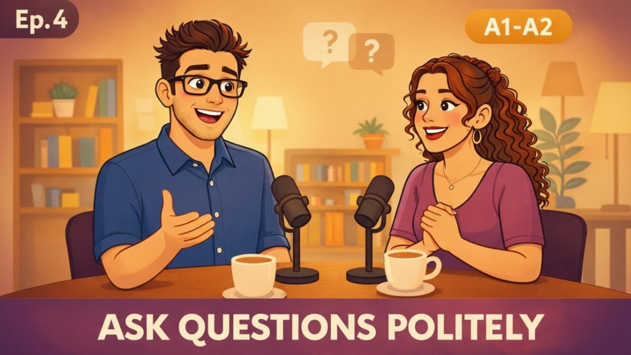 How to Ask Questions in English | Polite English Conversation | A1-A2 ...