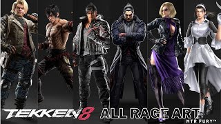 Tekken 8 all rage art so far