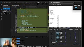 Web API  Speech Analyzer - Video 006 console table