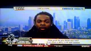 Richard Sherman vs Skip Bayless Pt. 1