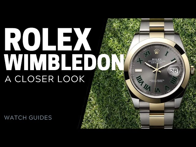 Rolex Wimbledon Dial and the Story Behind It | SwissWatchExpo
