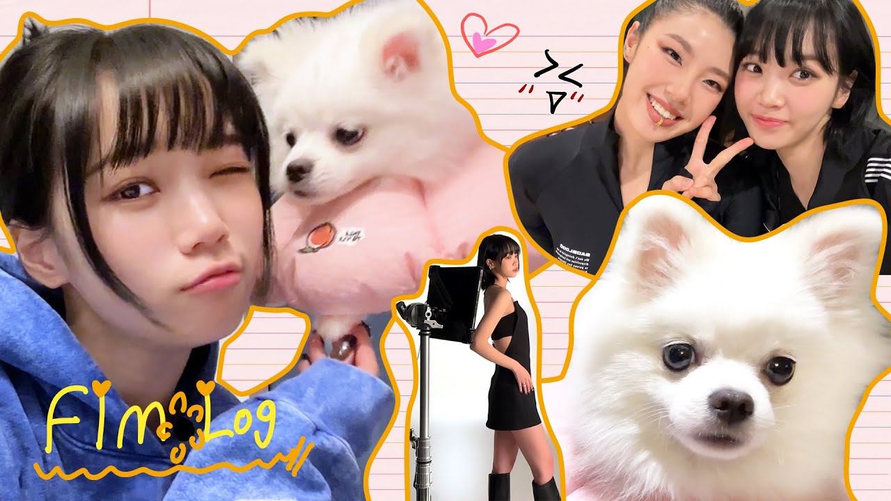 [FIM-LOG] 채원 브이로그 #5 l 멍멍❗️🐾 귀염뽀짝 채채의 동생 시로🐶와 함께하는 우당탕탕 어버이날💝