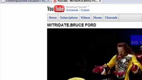 Youtube on EverythingDulcimer