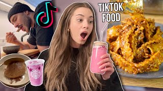 Ich teste TIKTOK FOOD TRENDS und DAS ist das beste was ich je gegessen habe..