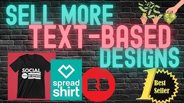 Print on Demand Niches and Trends - Do Text-Based T-Shirt Designs Sell and How to Duplicate Them!