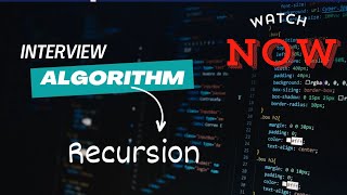 master recursion with the  examples | what is recursion