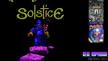 Solstice: The Quest for the Staff of Demnos - NES - ソルスティス 三次元迷宮の狂獣 ~ JP Version With Different End!