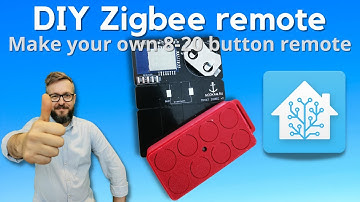 Make your own Zigbee remote for Home Assistant 8-20 buttons