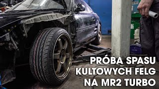 Najbardziej kultowa JDM felga? Reanimacji MR2 Turbo ciąg dalszy