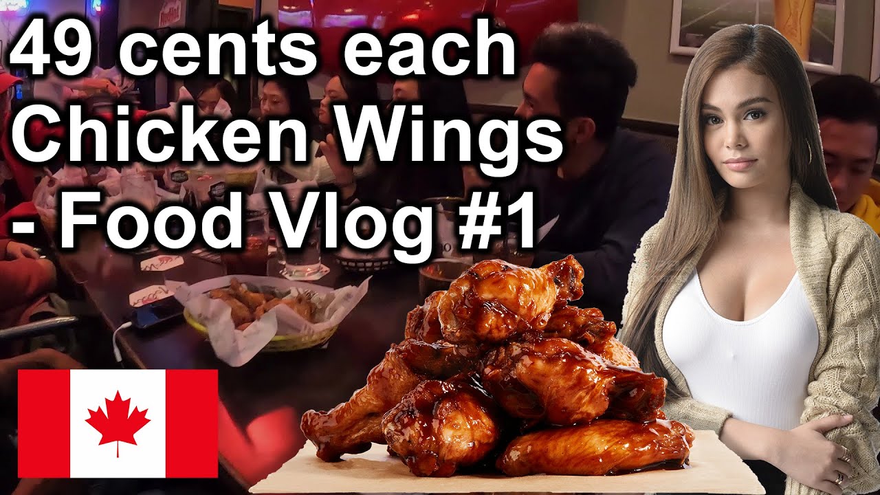 (Chicken) 'Wing Night' in Canada SK Vlog 1 YouTube