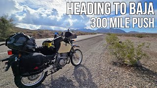Riding To Baja Mexico  300 Mile Push  Utah To California