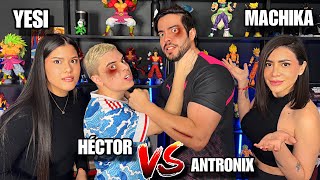 MACHIKA y ANTRONIX vs HECTORINO y YESI! PVP LEGENDARIO | Free Fire