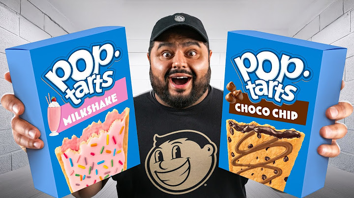 Probé 18 SABORES de Pop-Tarts