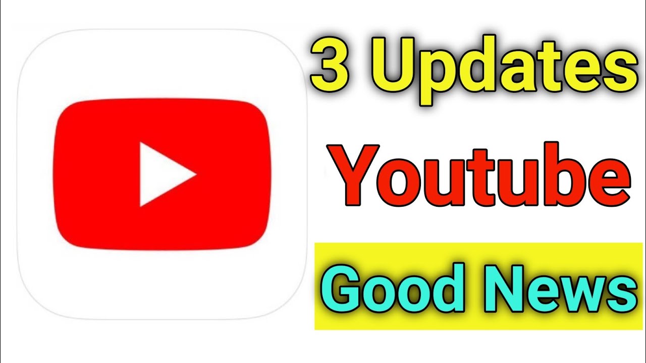 3 New YouTube Updates | Good News for Creater | Big Updates - YouTube