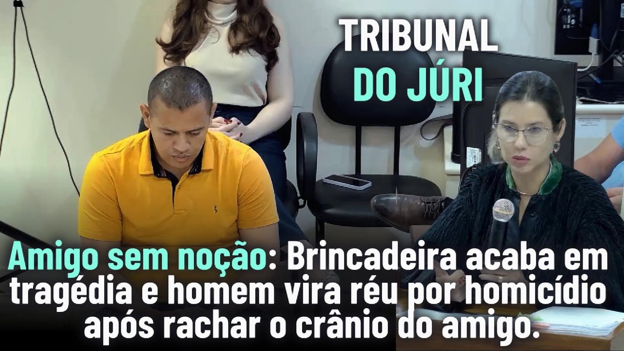 🔴 Tribunal do Júri: Funileiro Dá Golpe de Martelo na Cabeça do Colega Após Brincadeira na Oficina