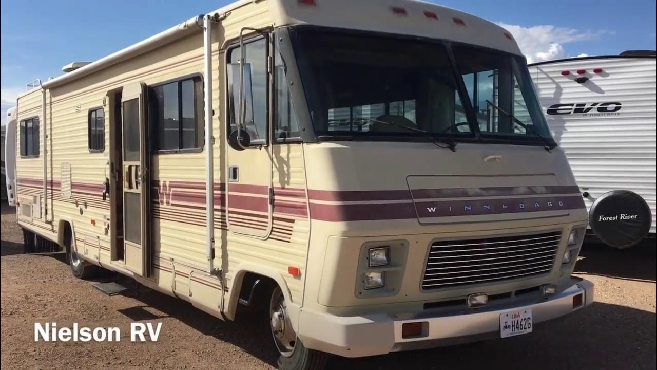 1985 Winnebago Chieftain 33' #CONS7184 - YouTube