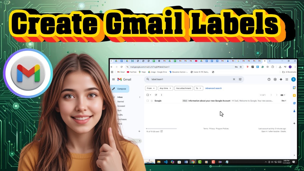 Как создавать метки в Gmail | Организация вашей почты (2026)