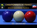 Championnat de france masters  libre  billard 3  fin des poules et phases finales