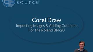 Cut lines with Corel Draw