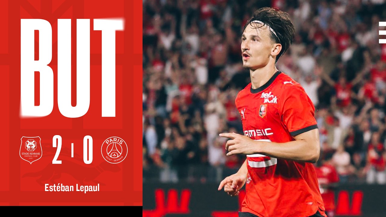 J1 - Estéban Lepaul en mode renard des surfaces pour le but du break | SRFC/PSG