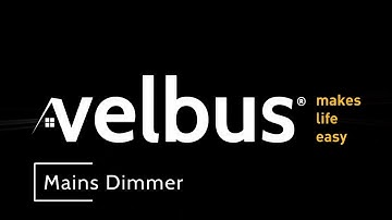 Velbus - VMBDMI-R Mains dimmer