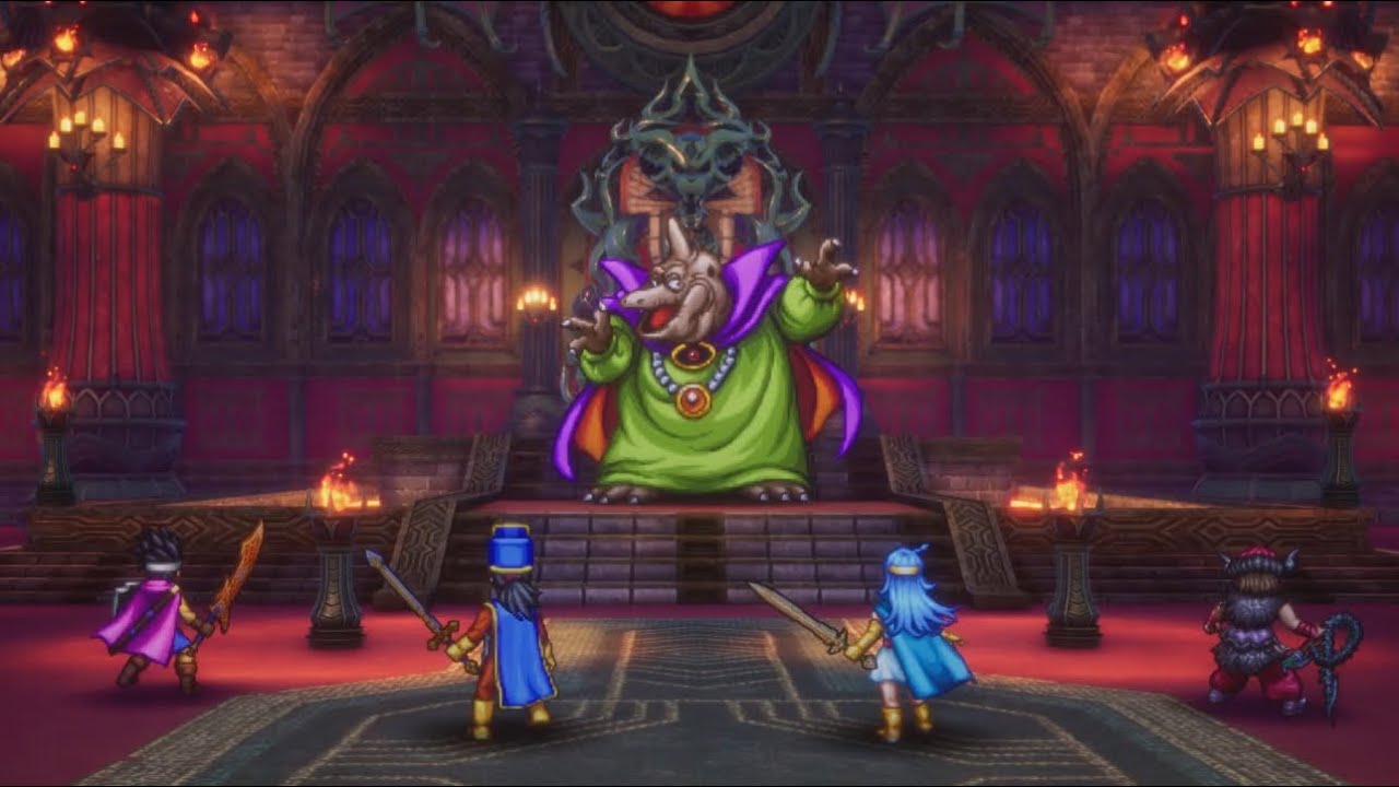 DRAGON QUEST III HD-2D Remake Part 24: Showdown with Baramos - YouTube