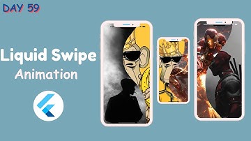 Liquid Swipe Flutter | How to Create Liquid Swipe Animation in Flutter