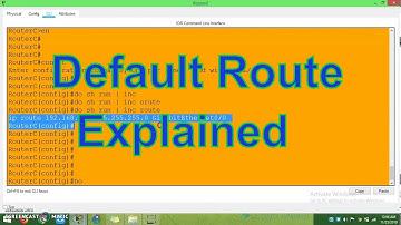 How to configure default Route in Cisco || English|| Dinesh Kumar || Packet Tracer Videos || CCNA