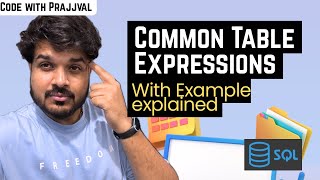 SQL WITH Clause with example explained | SQL CTE(Common Table Expression) | SQL Tutorial in Hindi