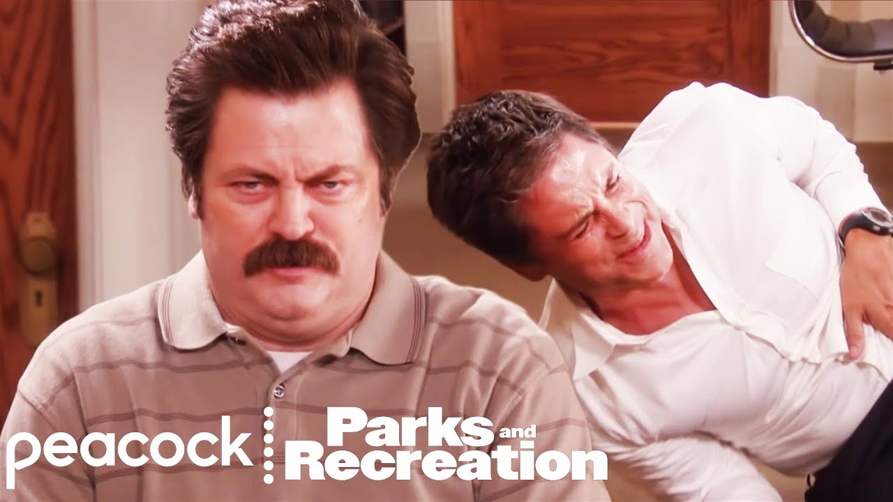Download Ron Swanson Gets Food Poisoning | Parks and Recreation