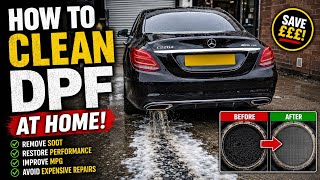 DIY CLEAN Diesel Particulate Filter DPF P2463, P2002, P0299, P0401, P244A & P244B 