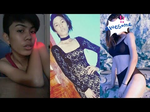 MTF Transition Beautiful transgender - YouTube.