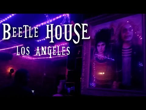 Video: Beetle House Pop-up Bar Er Et Tim Burton Nightmare Come To Life