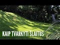 Šlaitų tvarkymas: 2 sklypų pavyzdžiai