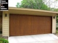 Timber Modern Garage Door Timber Modern Garage Door
