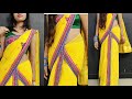 Unique Bollywood Style Saree Draping/How to wear tight fitting like Bollywood Style Saree