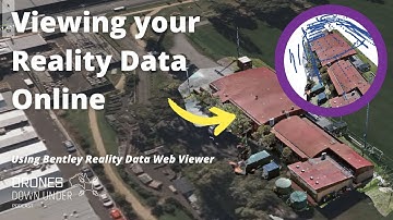 Viewing Your Reality Data Online | Uploading To Bentley Reality Data Web Viewer