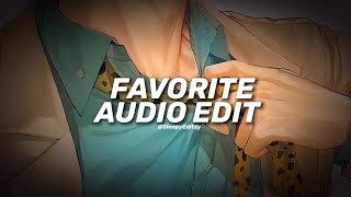 favorite (darlin’ can i be your favorite?) - isabel larosa [edit audio) Resimi