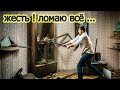 ТЕПЛО В ГАРАЖ ! РАЗОБРАЛ СТЕНУ И ЛОМАЮ ФУНДАМЕНТ - ЖЕСТЬ !