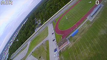 RitalinFVP Diablo=DT5 vs. Airplane!!! LiPo#149 of 300 from Cyclone FPV