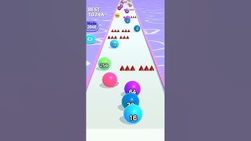 Satisfying Mobile Games 2023 - Ball Run 2048 All Levels Gameplay Walkthrough Android ios max