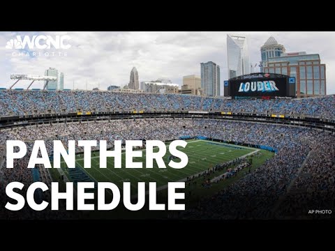 Panthers 2023 schedule released 