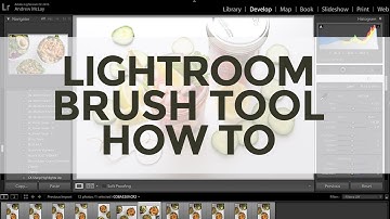 Food Photographers Secret Weapon: The Lightroom Brush Tool