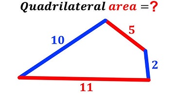 Can you find area of the Quadrilateral? | (Triangles) | #math #maths | #geometry