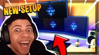 MYTH CHANGES UP HIS SETUP! KEEMSTAR FINDS HIS SON?! - Fortnite Moments #35